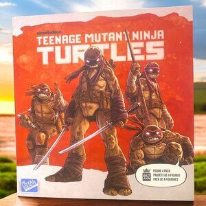Tmnt Bst Axn Idw Inspired Zombie Turtle 5in Action Figure 4-pack